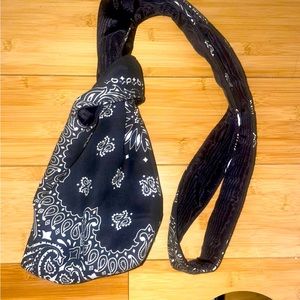 Black Yaito crossbody never worn!